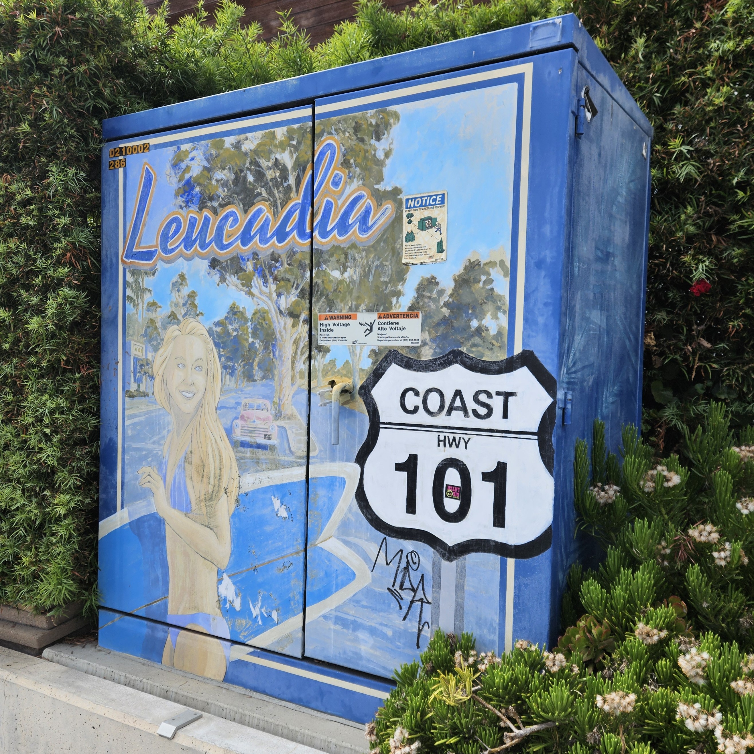 Surfing Girl & Route 101
