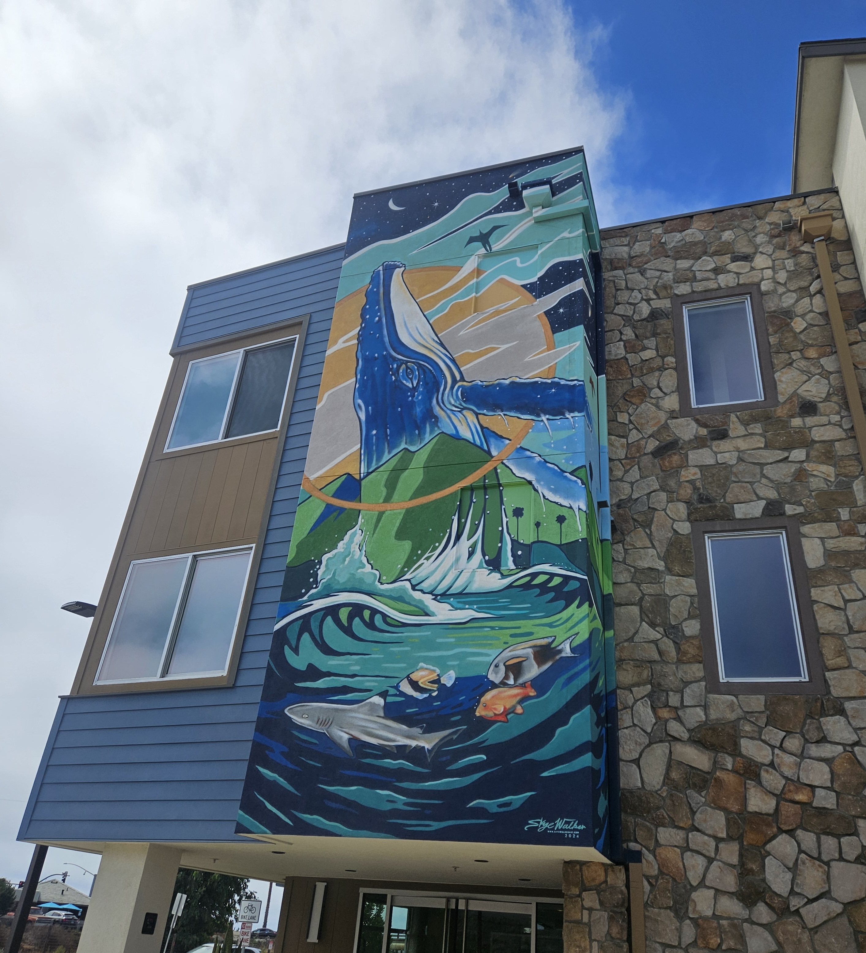 Triton Apts Mural