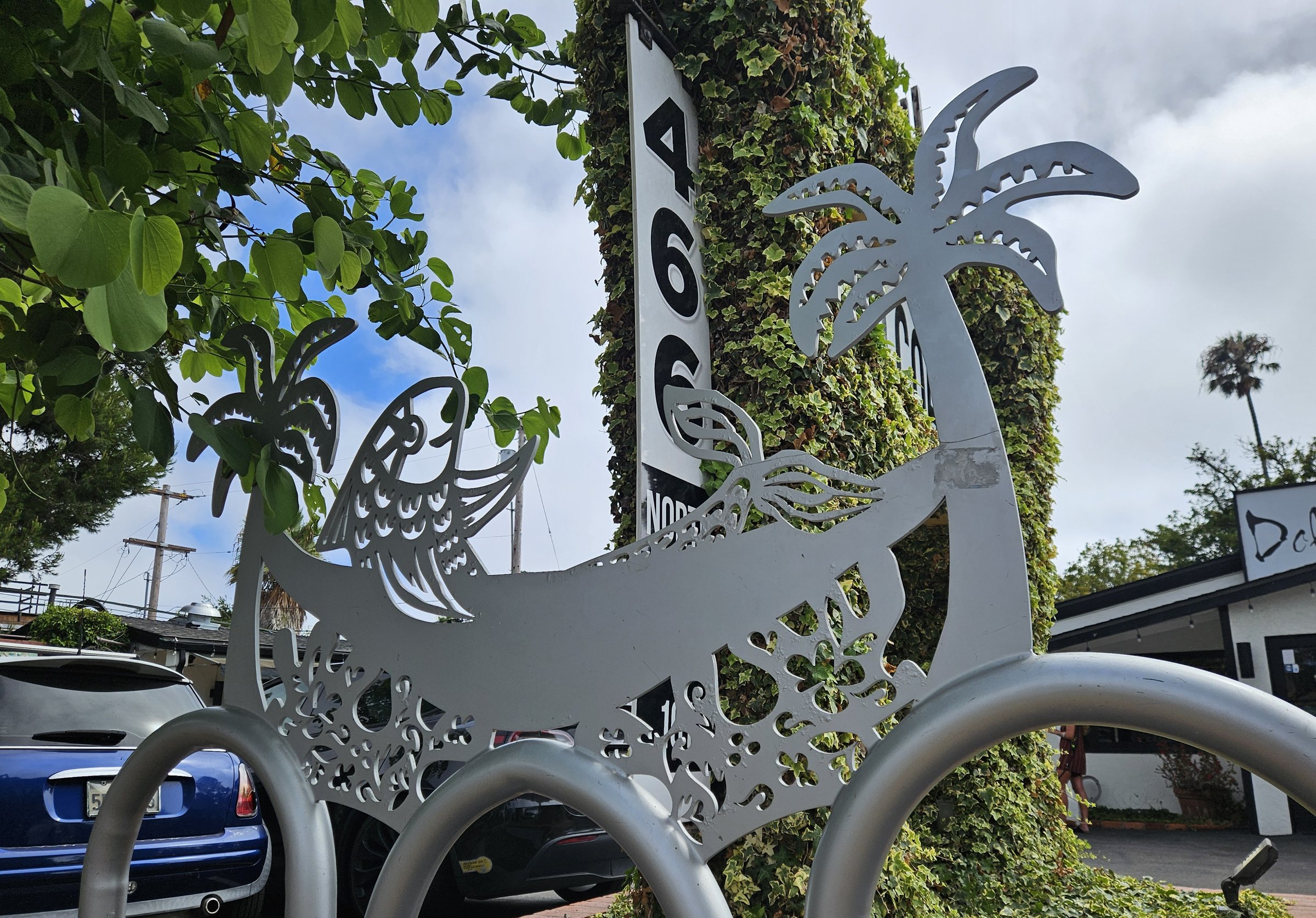 Hammock Fish Bike Rack