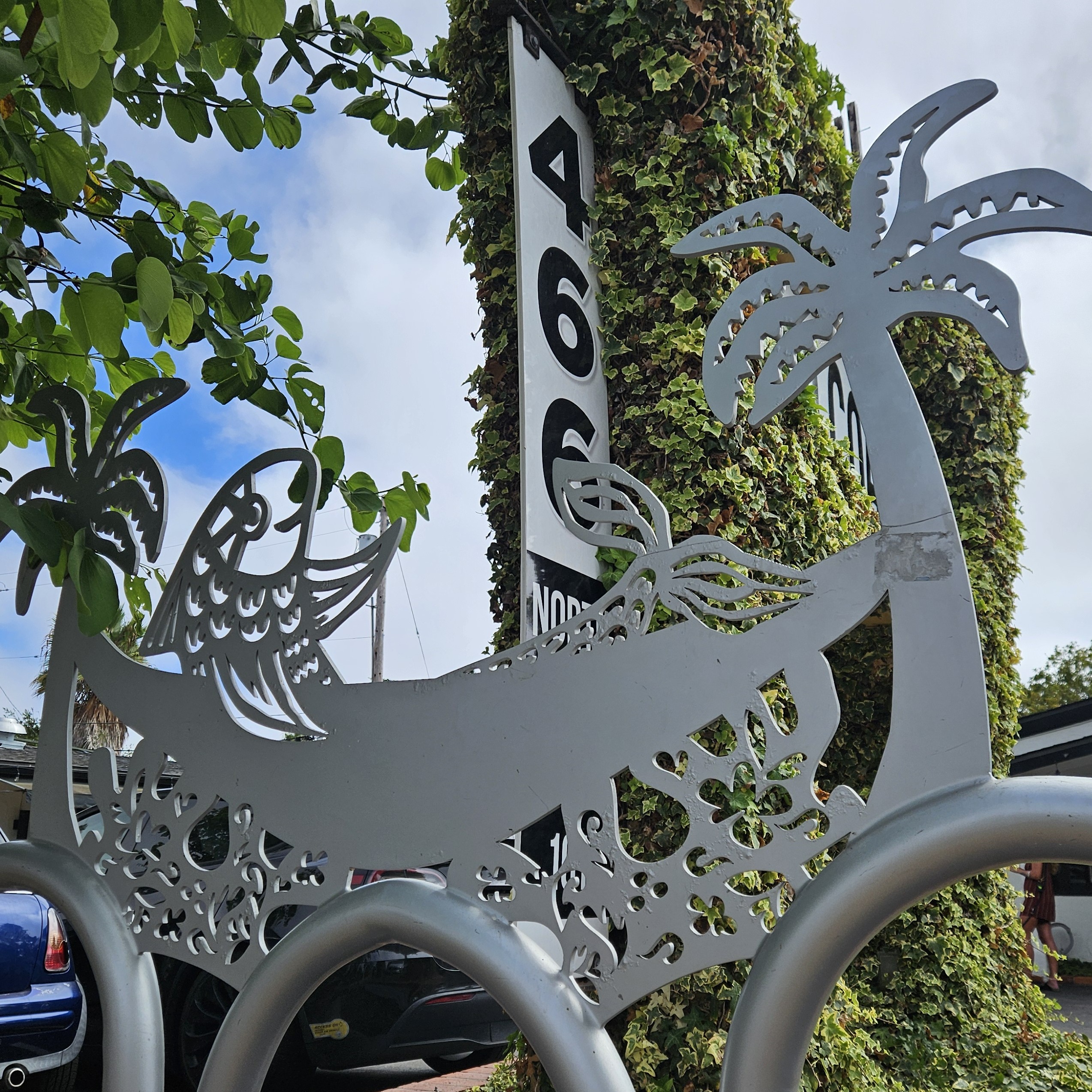 Hammock Fish Bike Rack