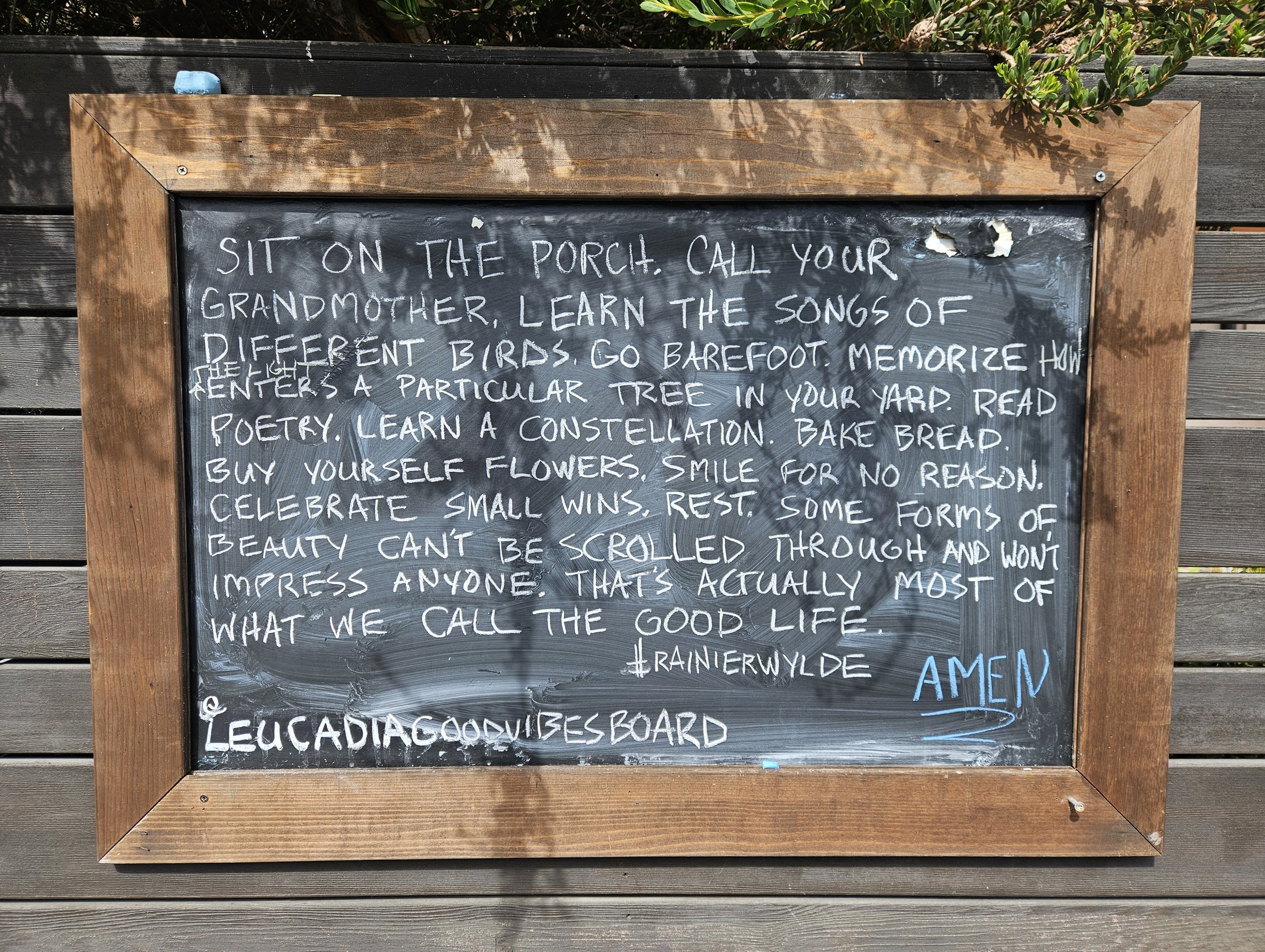 Leucadia Good Vibes Board