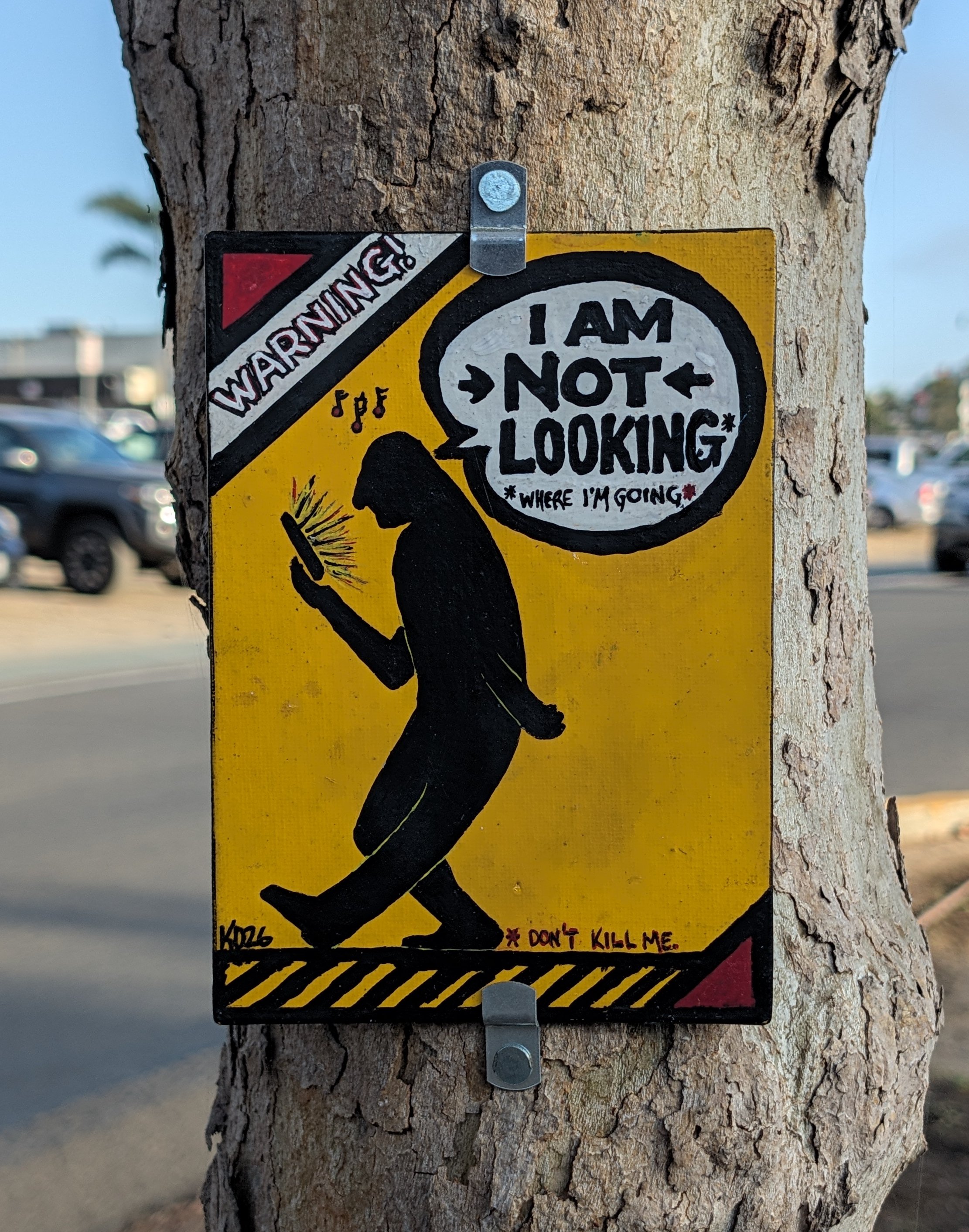 I am not looking