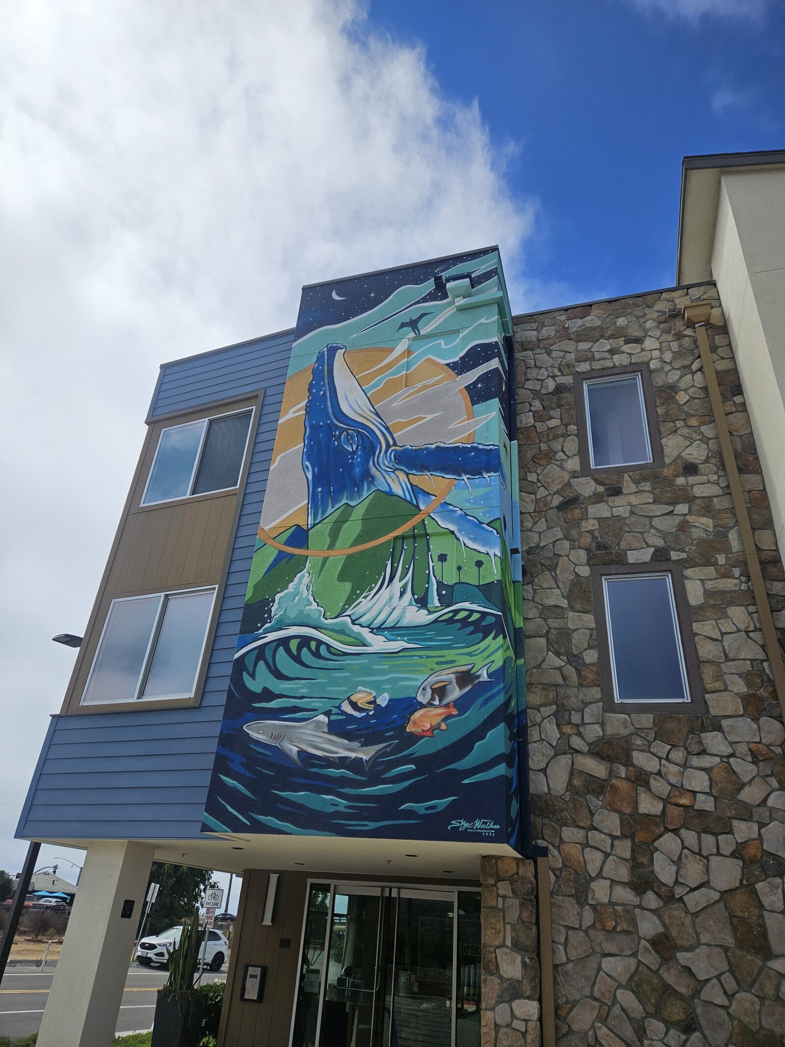 Triton Apts Mural